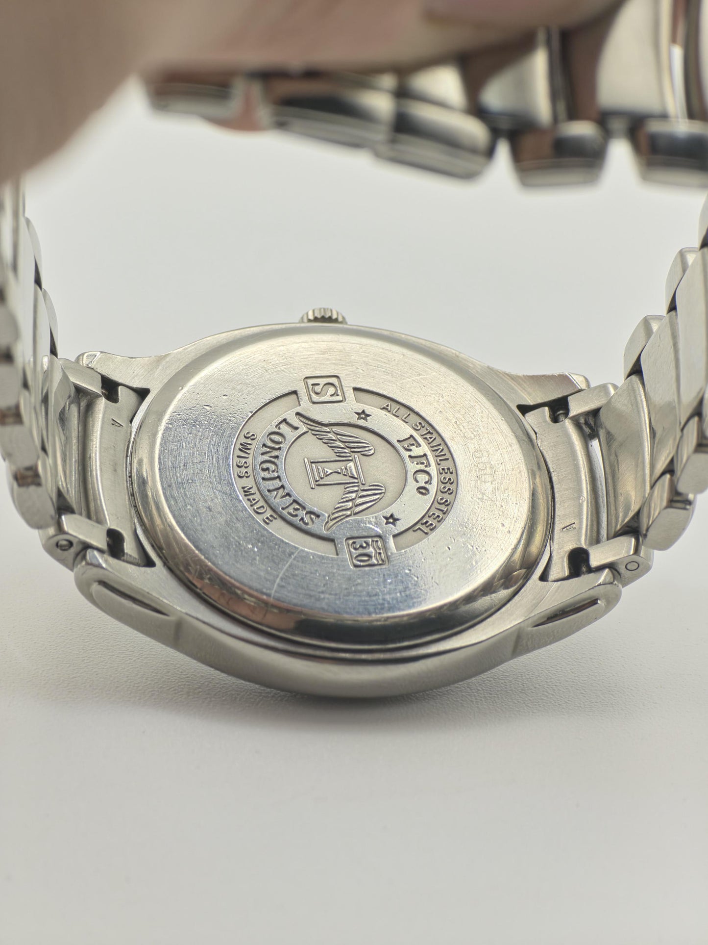Longines Automatic L5.660.4 Watch Stainless Steel Date Classic Dial Men - 254