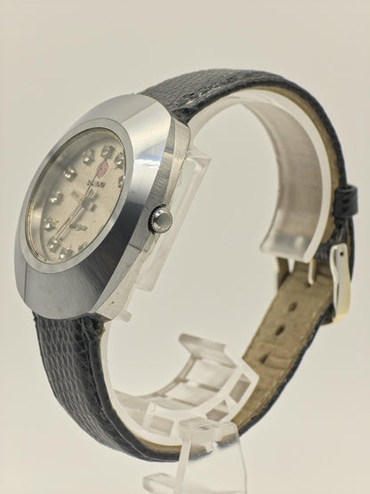 Rado DiaStar 1/E Automatic Watch Diamond Dial Date Vintage Men Swiss - 266