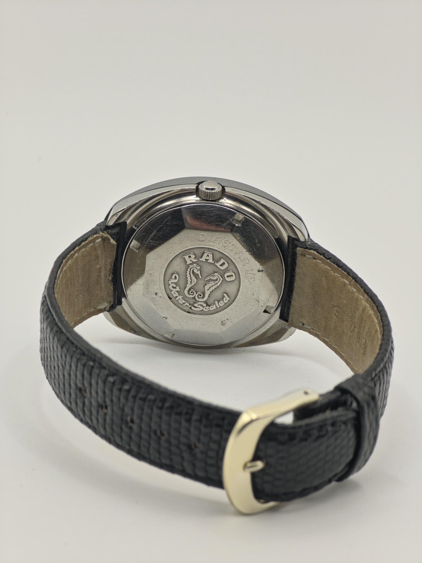 Rado DiaStar 1/E Automatic Watch Diamond Dial Date Vintage Men Swiss - 266