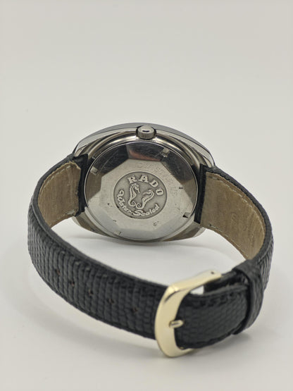 Rado DiaStar 1/E Automatic Watch Diamond Dial Date Vintage Men Swiss - 266