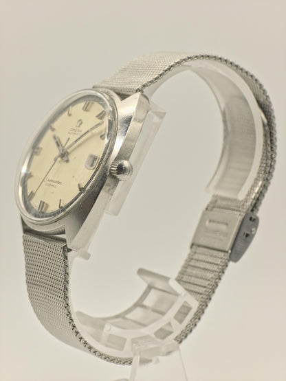 Omega Seamaster Cosmic Automatic Watch Date Silver Dial Men Ref 166026 - | 279