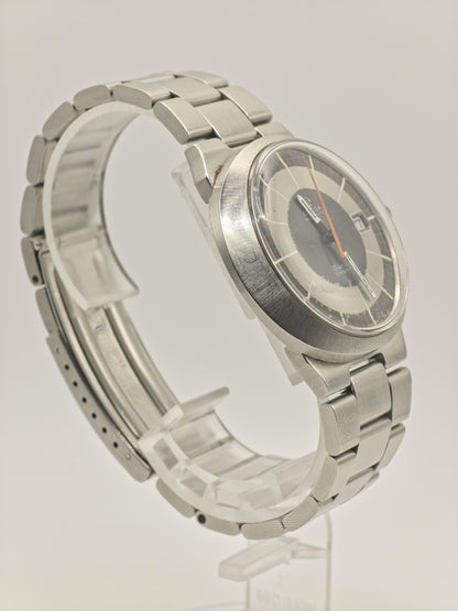 Omega Geneve Dynamic Automatic Watch Bullseye Dial Date Men Swiss Vintage - 281