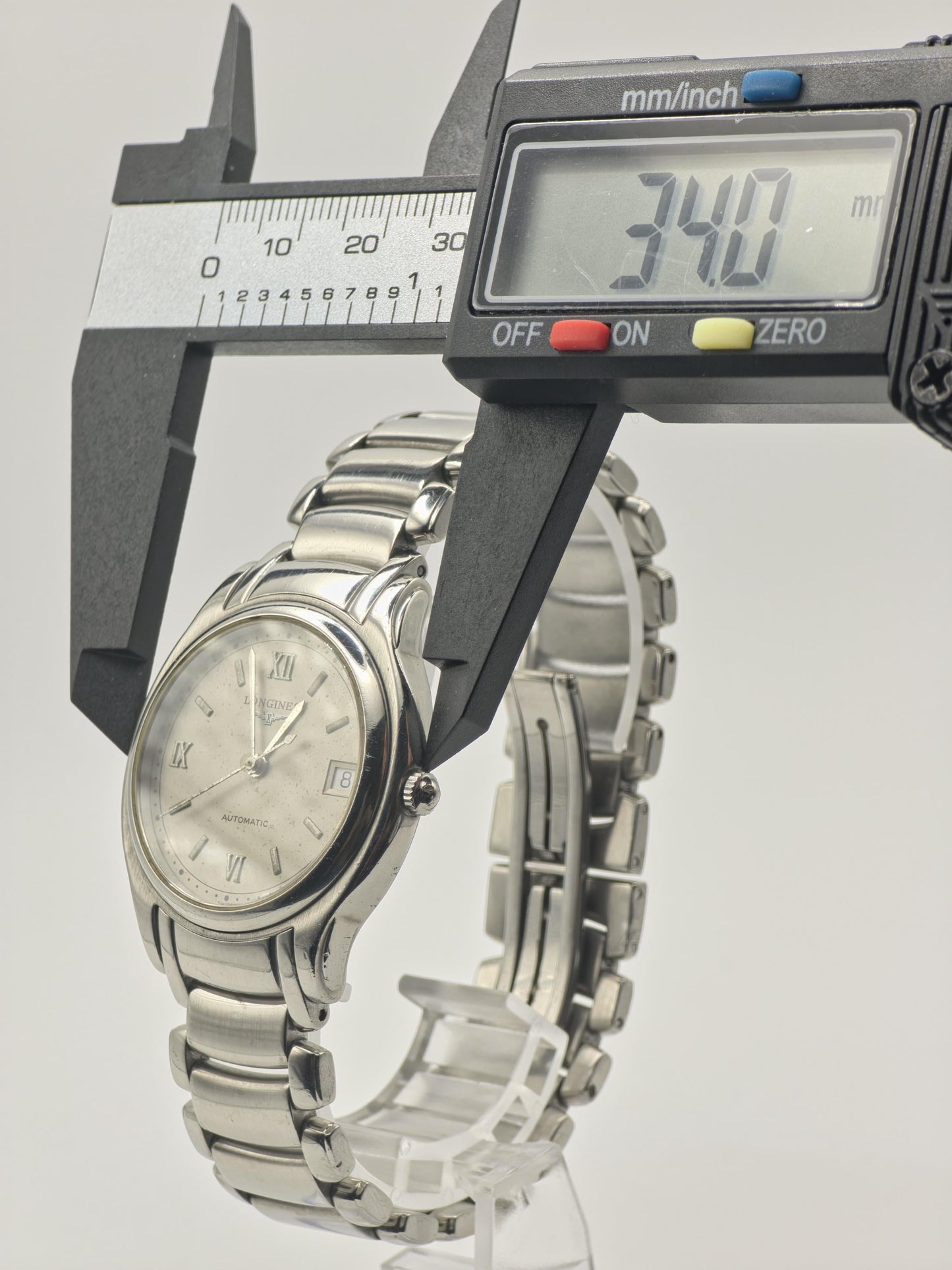 Longines Automatic L5.660.4 Watch Stainless Steel Date Classic Dial Men - 254