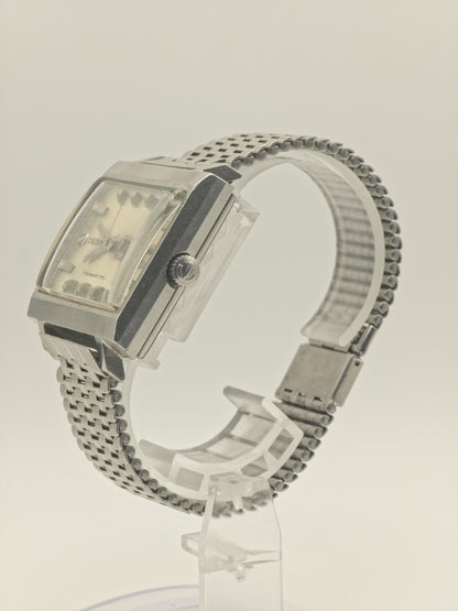 Rado Manhattan Automatic Day Date Square Dial Steel Bracelet Men | - 291