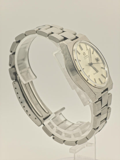 Omega Geneve Automatic Date Silver Dial Steel Bracelet Men | - 292