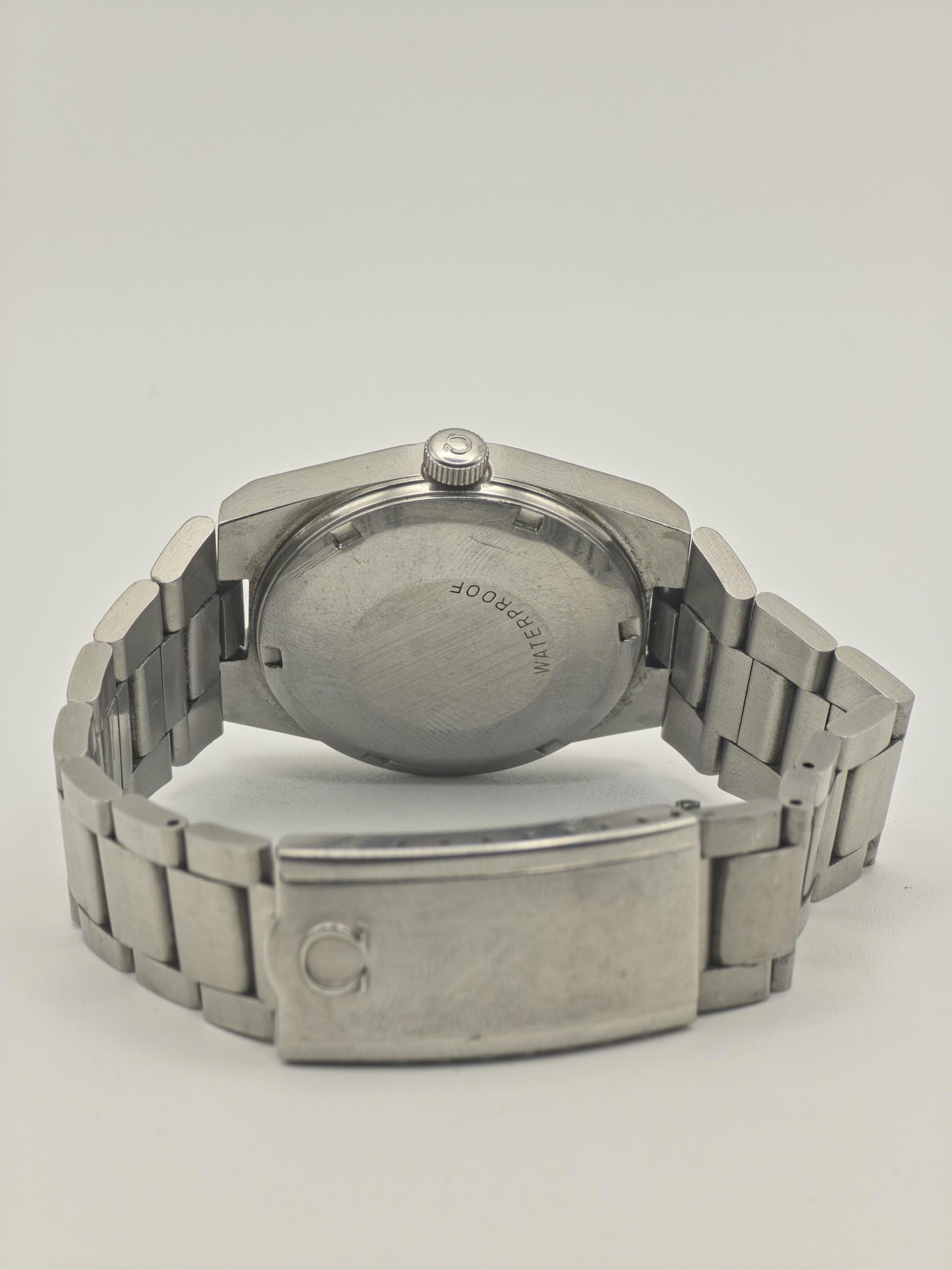 Omega Geneve Automatic Date Silver Dial Steel Bracelet Men | - 292
