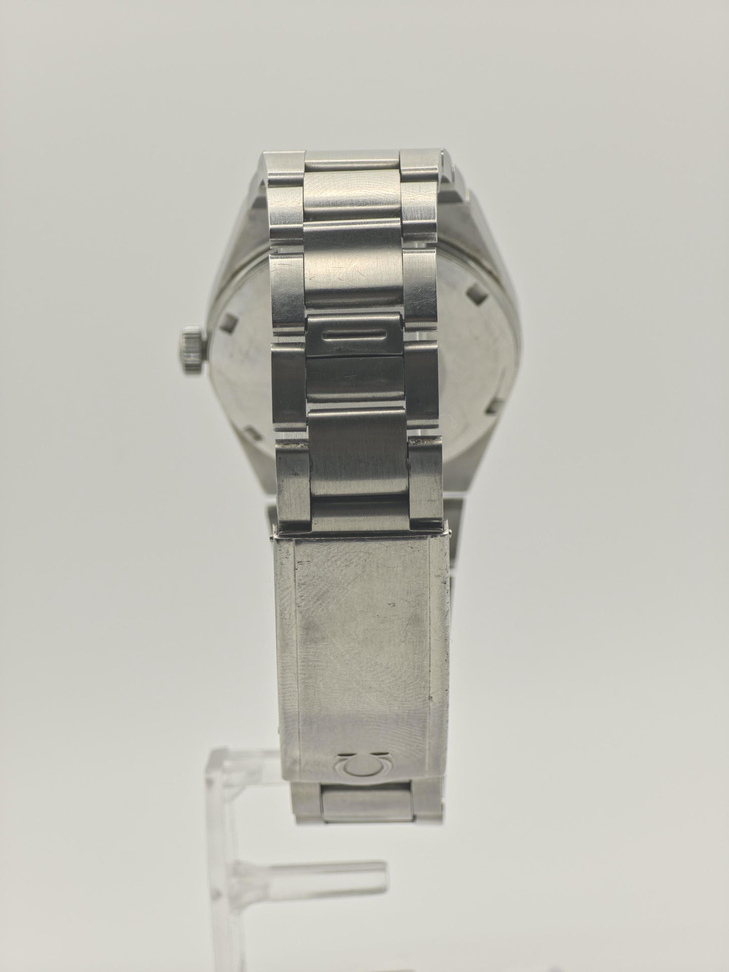 Omega Geneve Automatic Date Silver Dial Steel Bracelet Men | - 292