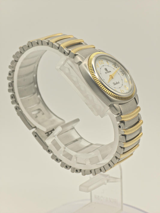 Cyma Sealord Quartz Day Date Two Tone Dial Steel Bracelet Women | - 293