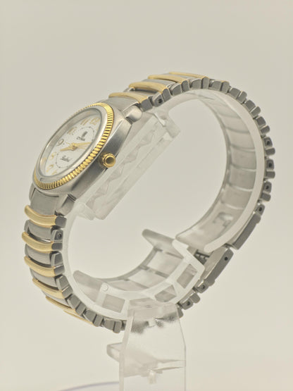 Cyma Sealord Quartz Day Date Two Tone Dial Steel Bracelet Women | - 293