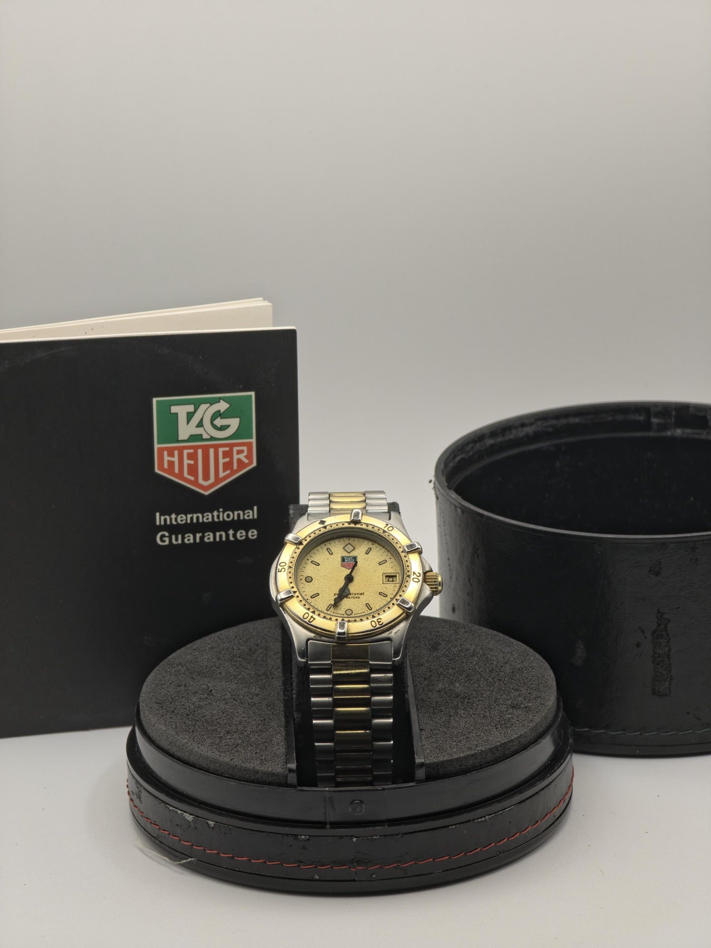 Tag Heuer 964.013-2 Professional Quartz Two Tone Watch Box Papers Unisex | - 298