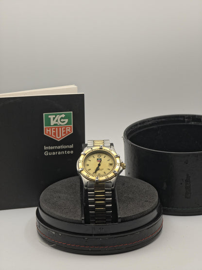 Tag Heuer 964.013-2 Professional Quartz Two Tone Watch Box Papers Unisex | - 298