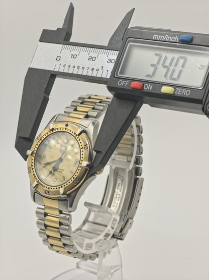 Tag Heuer 964.013-2 Professional Quartz Two Tone Watch Box Papers Unisex | - 298