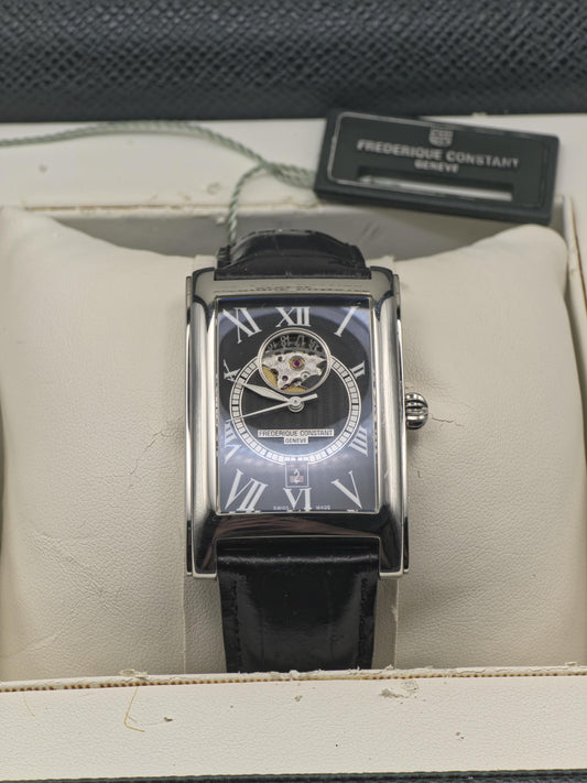 Frederique Constant Automatic Open Heart Rectangular Watch Box Men | - 300