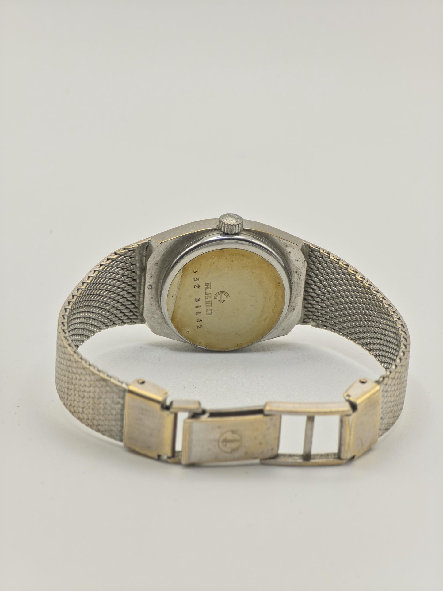 Rado Vintage Quartz Watch Silver Dial Women Swiss Classic - 277