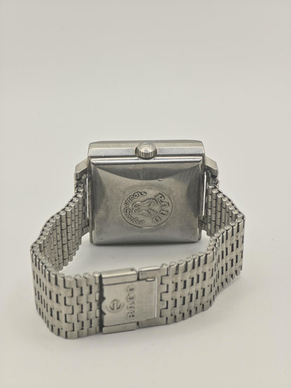 Rado Manhattan Automatic Day Date Square Dial Steel Bracelet Men | - 291