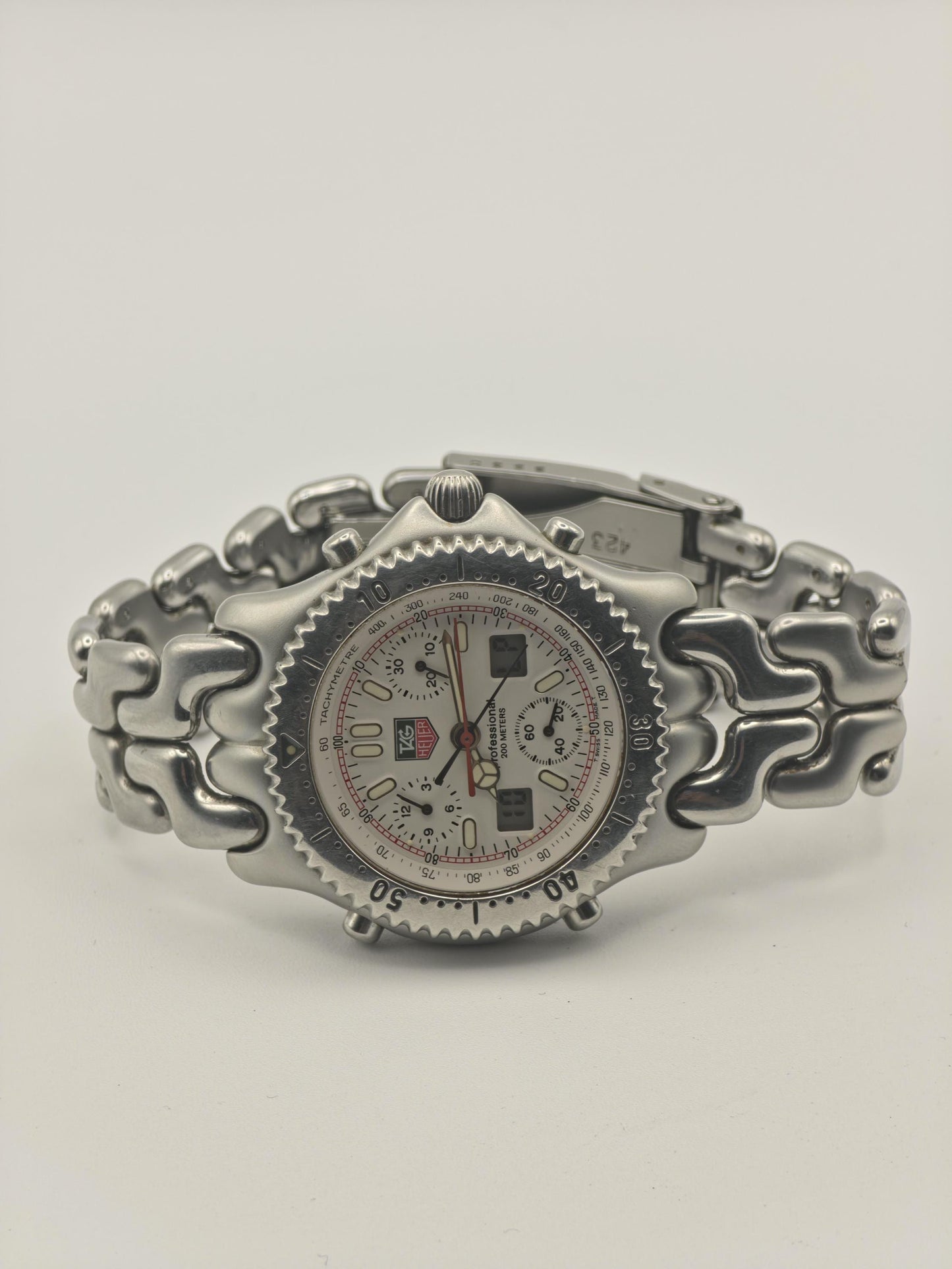 Tag Heuer S/el Senna S29.006M Chronograph Ana Digi Steel Men | - 294