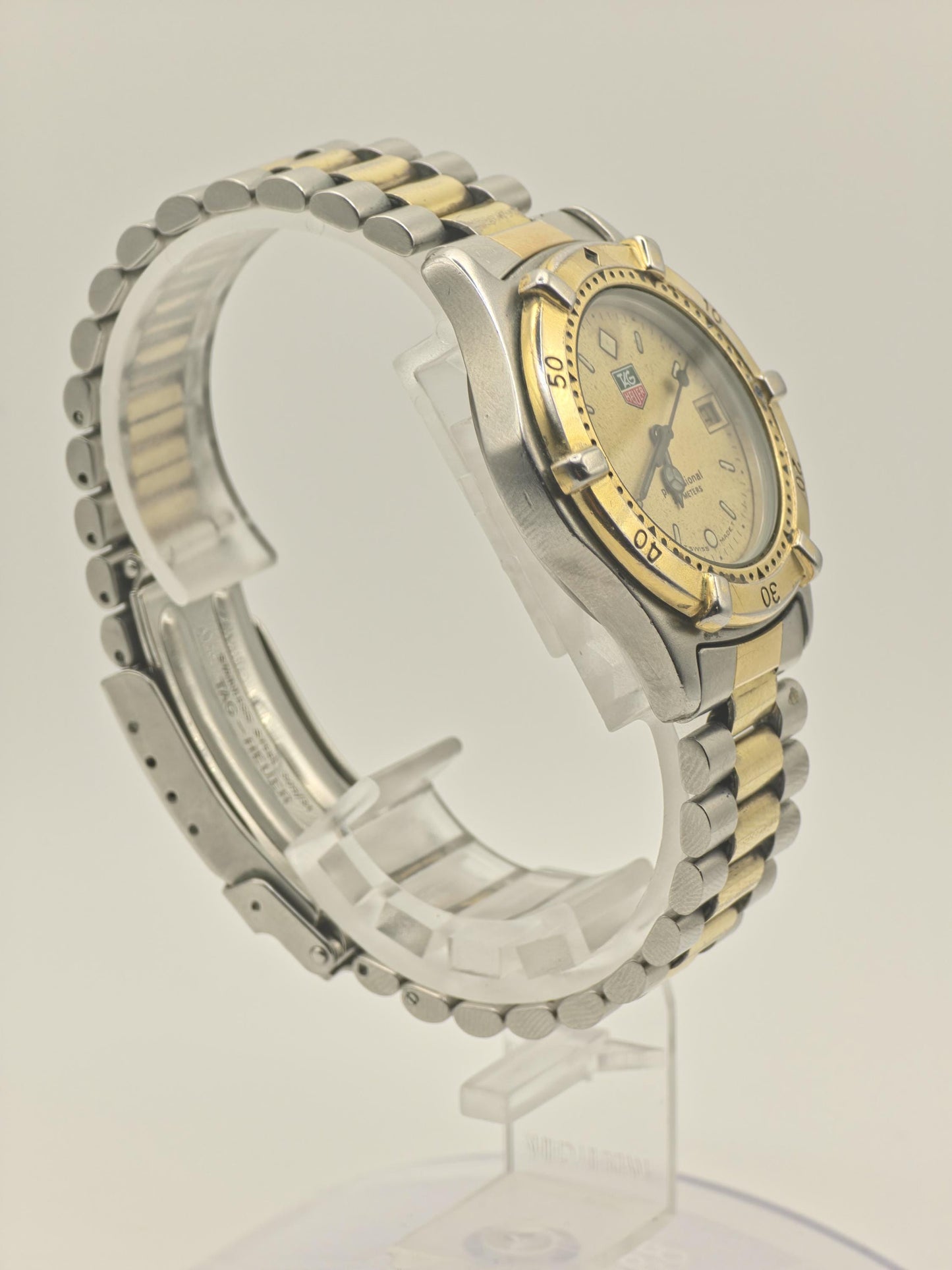 Tag Heuer 964.013-2 Professional Quartz Two Tone Watch Box Papers Unisex | - 298