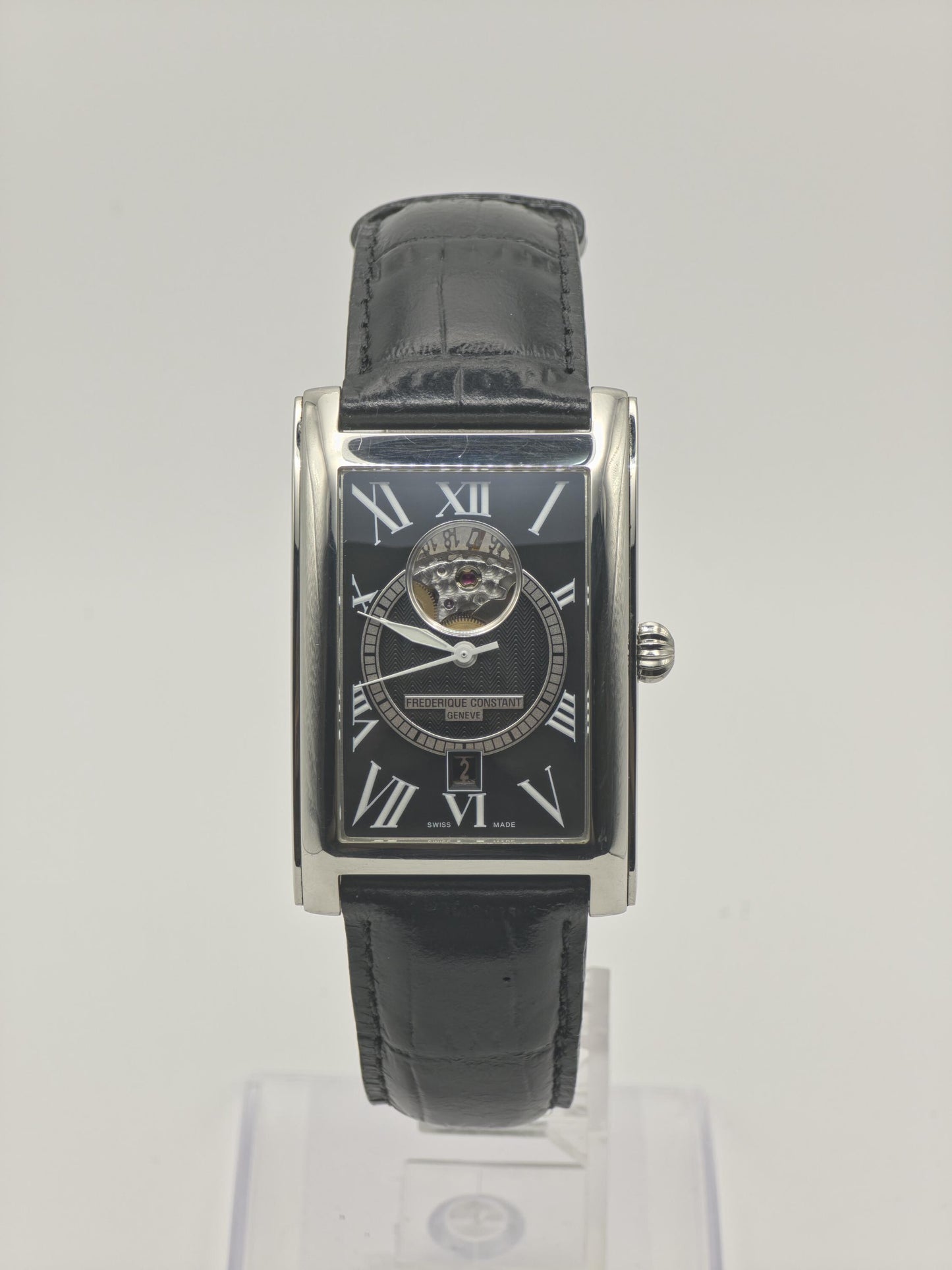 Frederique Constant Automatic Open Heart Rectangular Watch Box Men | - 300