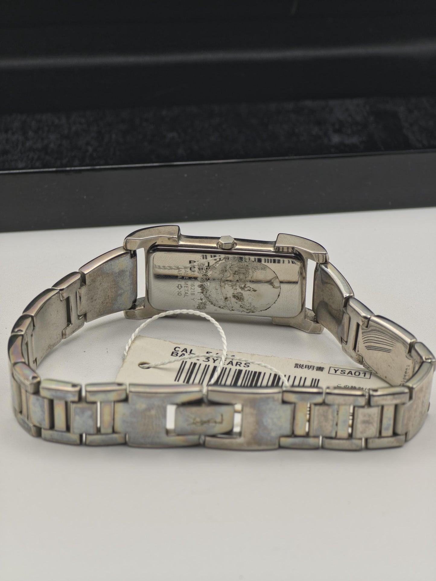 Yves Saint Laurent YSL Women Quartz Slim Bracelet Watch Silver Dial Box Tag | - 302