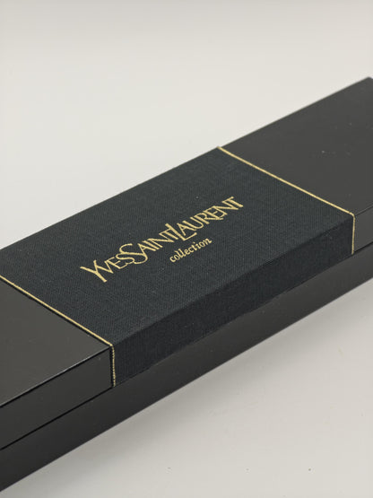 Yves Saint Laurent YSL Women Quartz Slim Bracelet Watch Silver Dial Box Tag | - 302