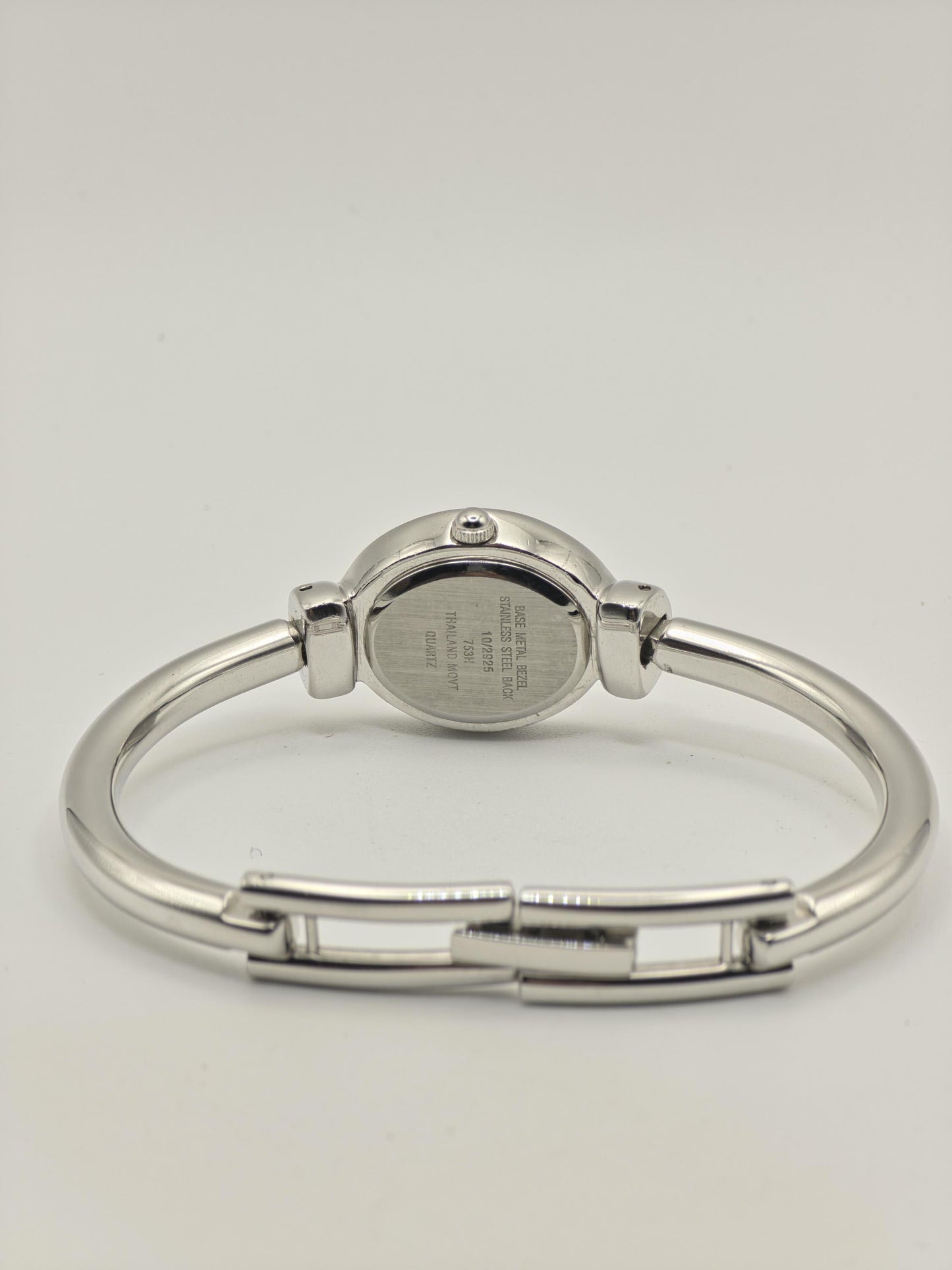 Anne Klein 753H Women Quartz Silver Dial Bangle Bracelet Classic | - 308
