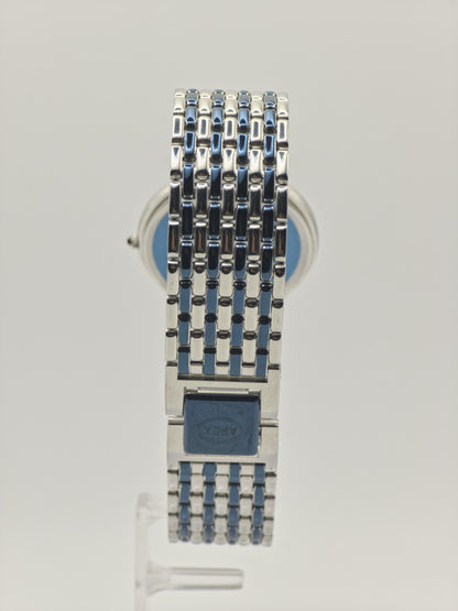 Apex Ricoh Quartz JWCII Stainless Steel Blue Accent Men Vintage Watch | - 321