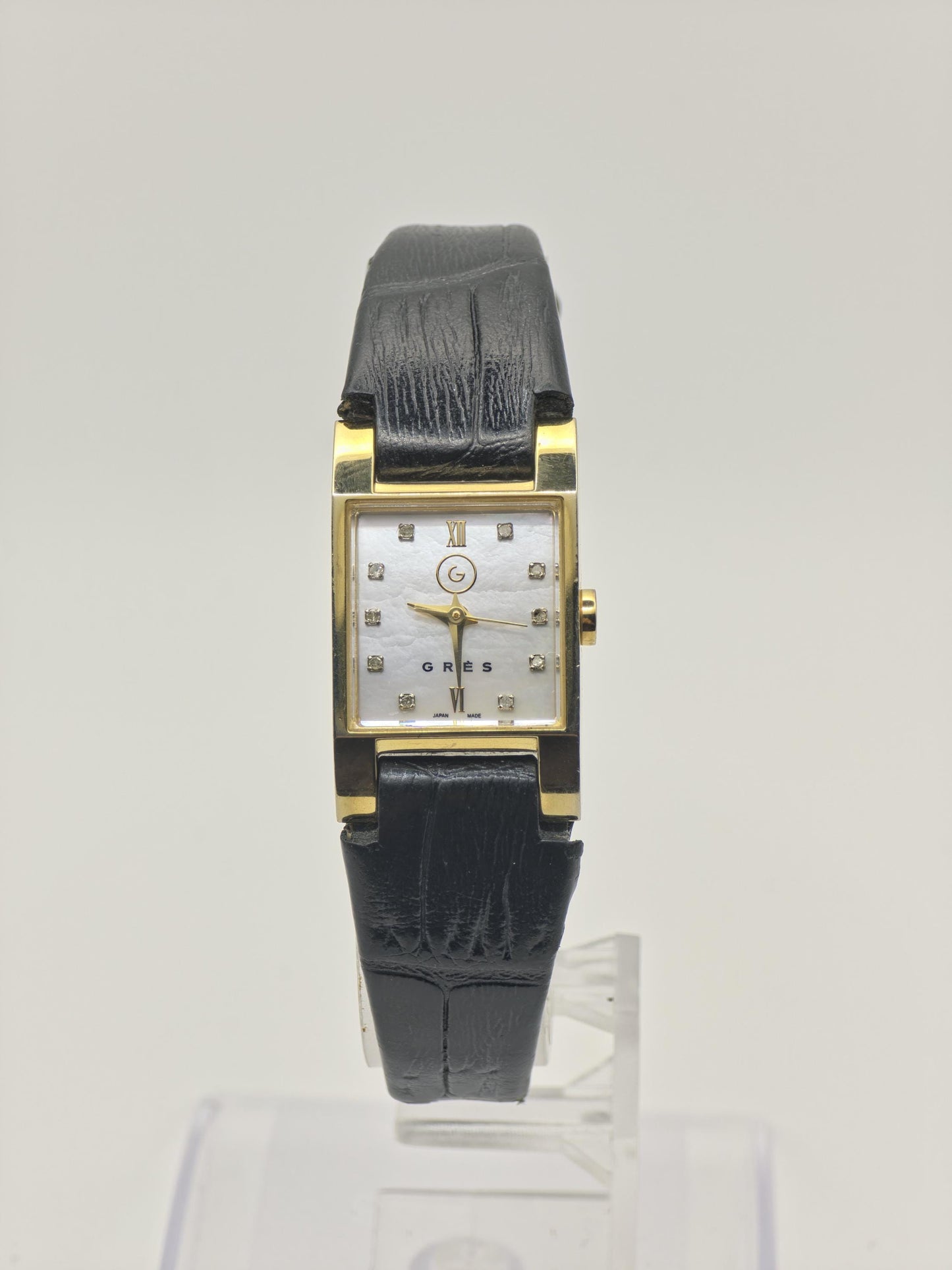 Gres Paris GR-6801 Gold Tone Women Vintage Quartz Watch | - 322