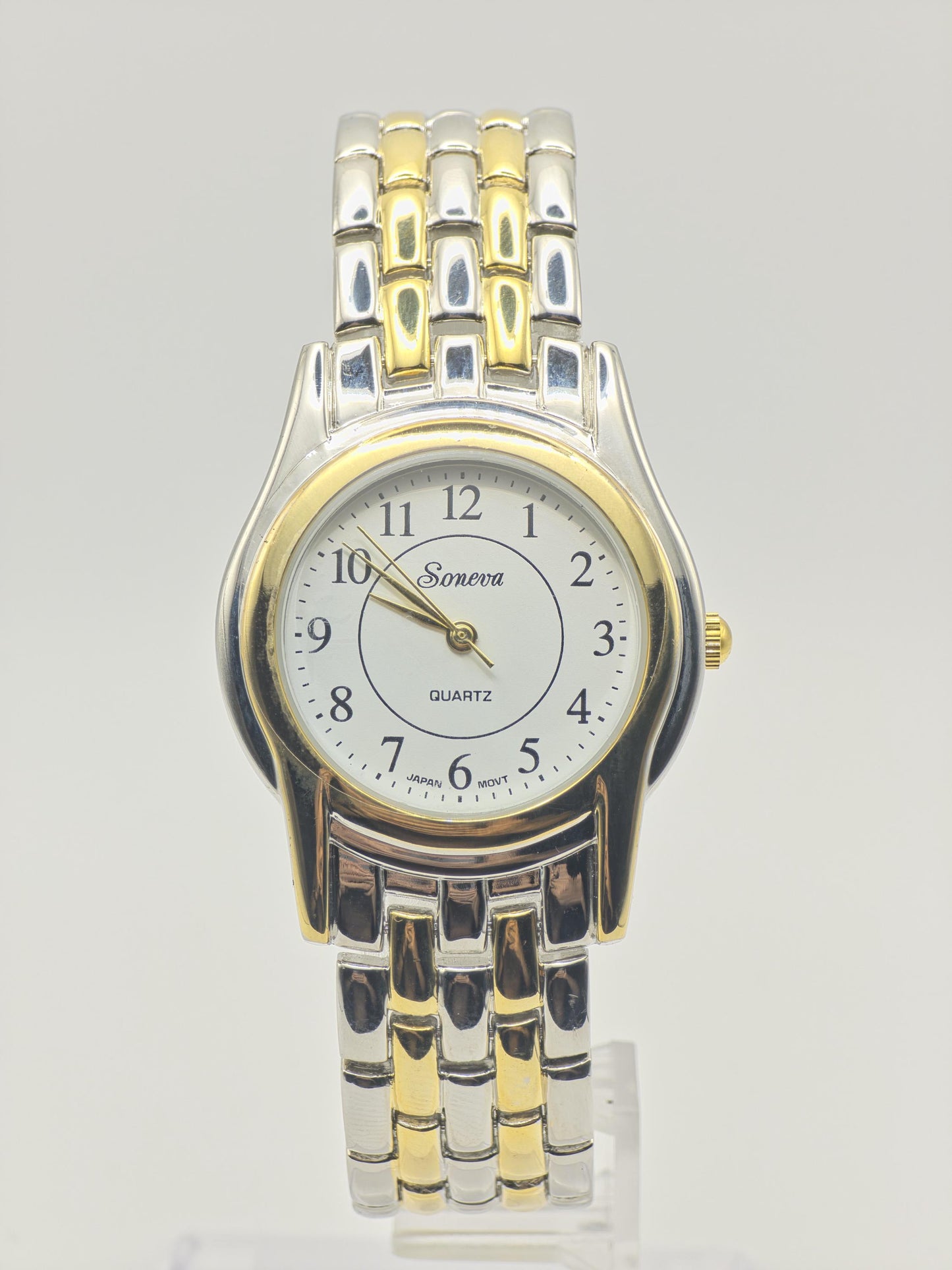 Soneva Quartz Two Tone Vintage Dress Watch | - 323