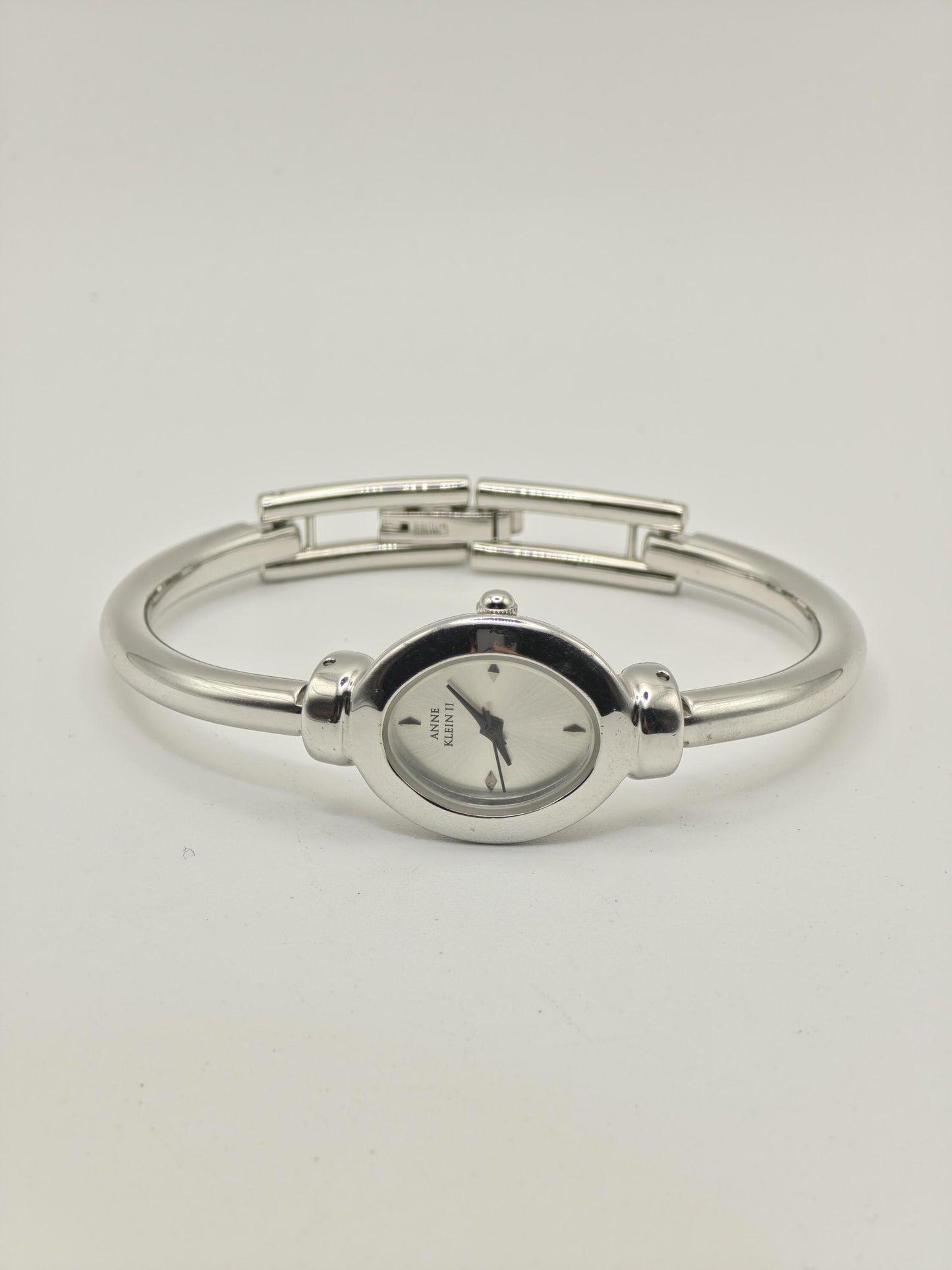 Anne Klein 753H Women Quartz Silver Dial Bangle Bracelet Classic | - 308