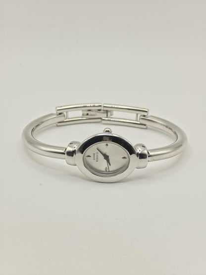 Anne Klein 753H Women Quartz Silver Dial Bangle Bracelet Classic | - 308