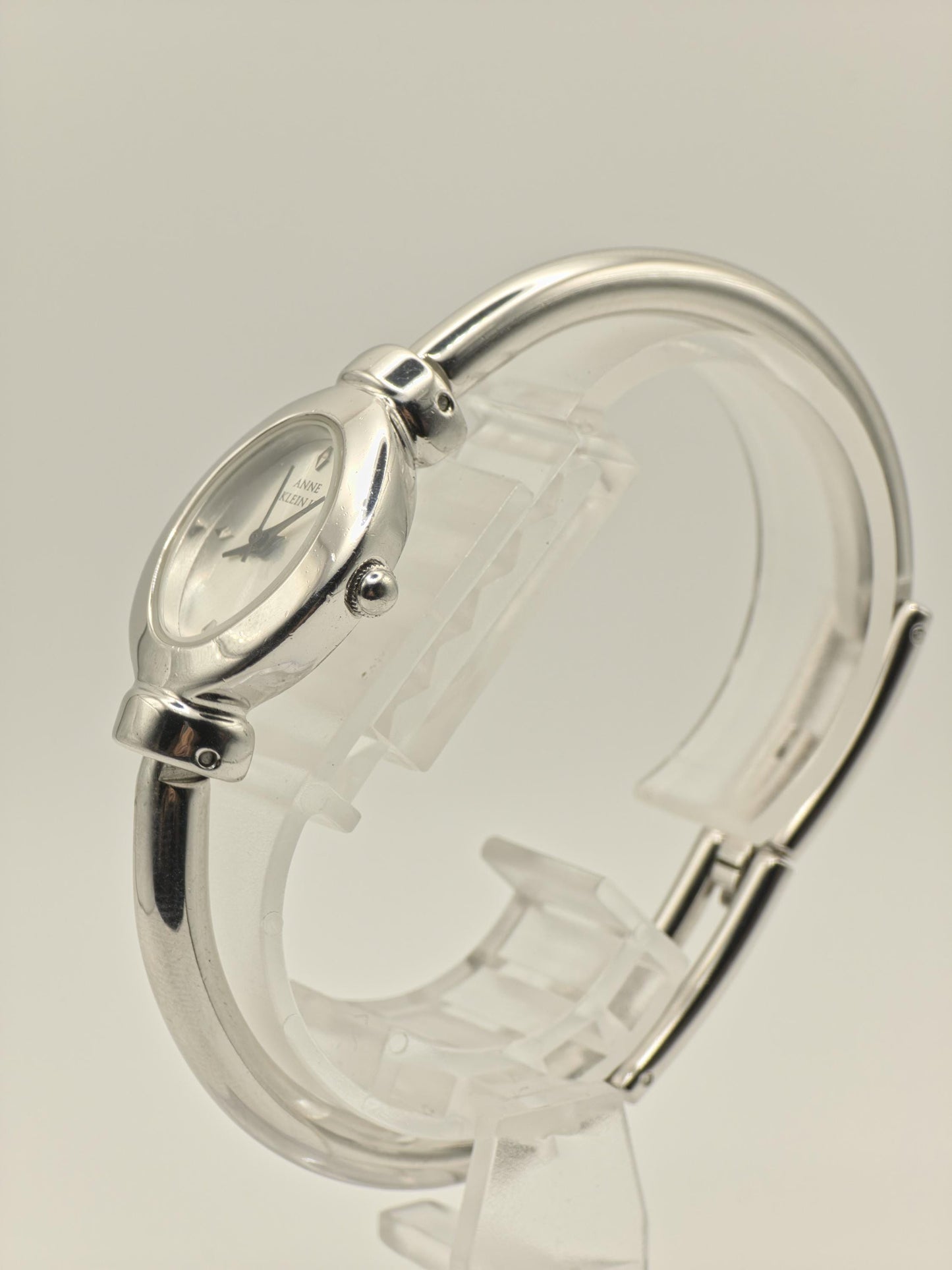 Anne Klein 753H Women Quartz Silver Dial Bangle Bracelet Classic | - 308