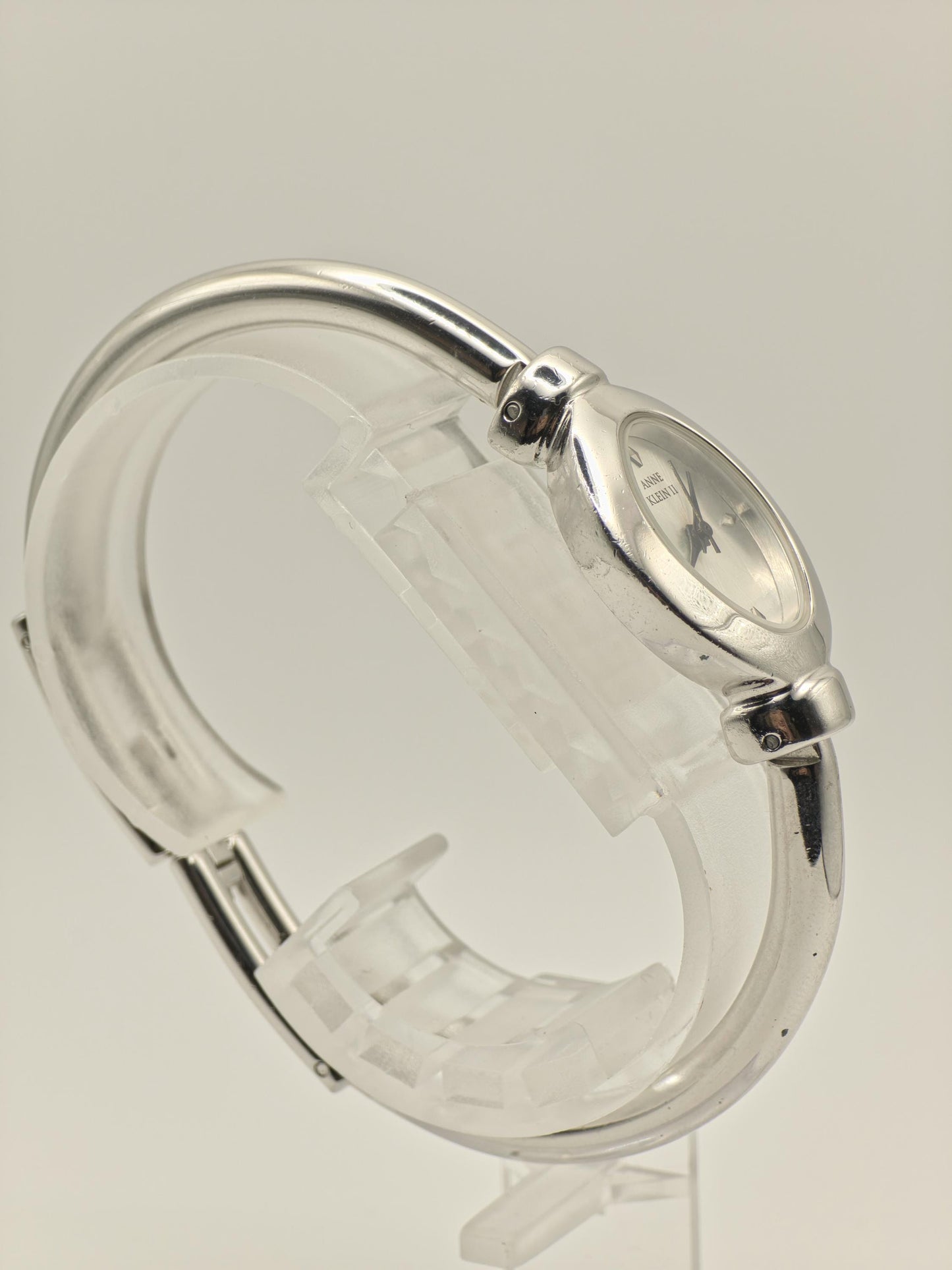 Anne Klein 753H Women Quartz Silver Dial Bangle Bracelet Classic | - 308
