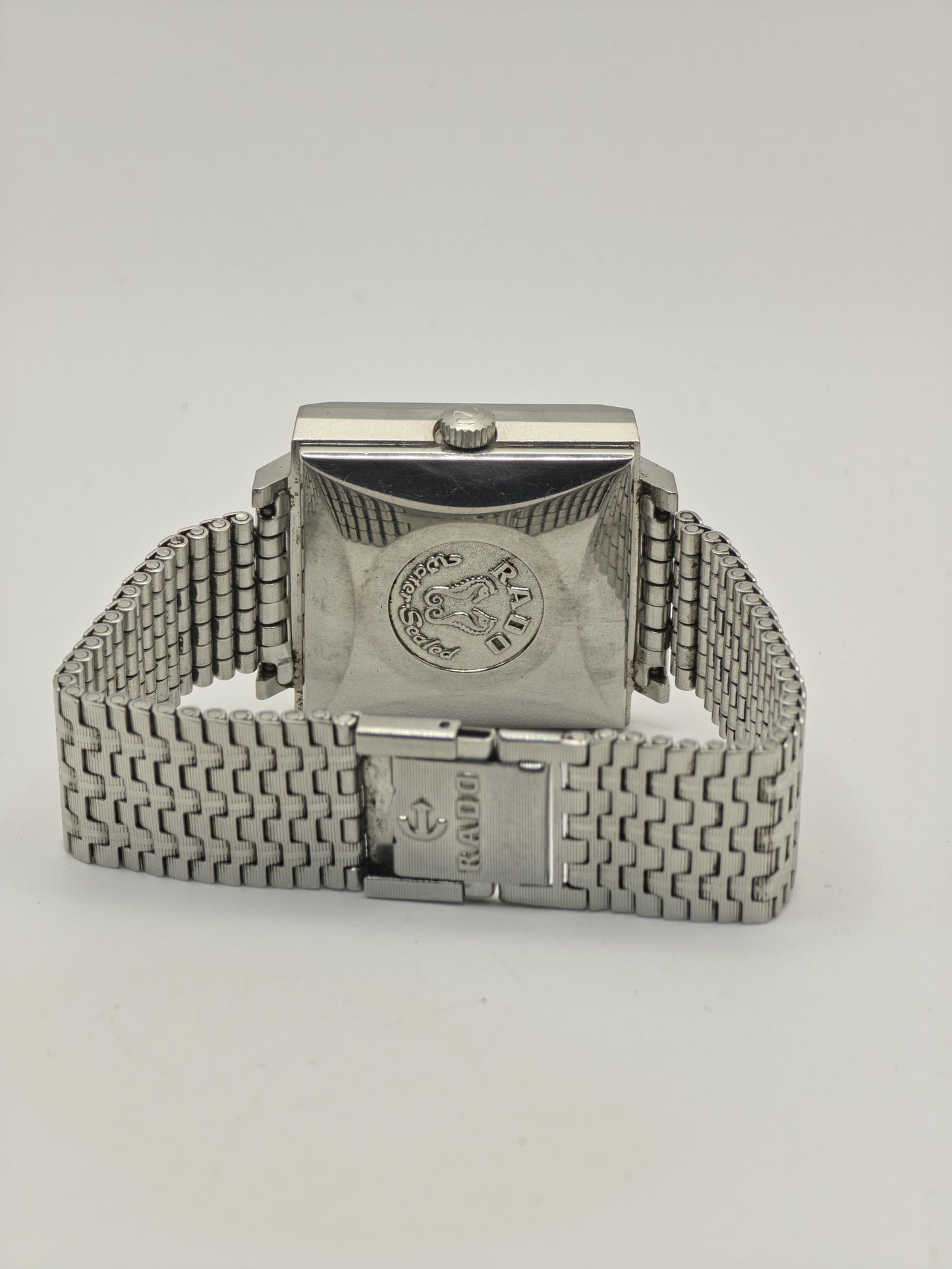 Rado Manhattan Automatic Day Date Men Vintage Steel Swiss Watch | - 309