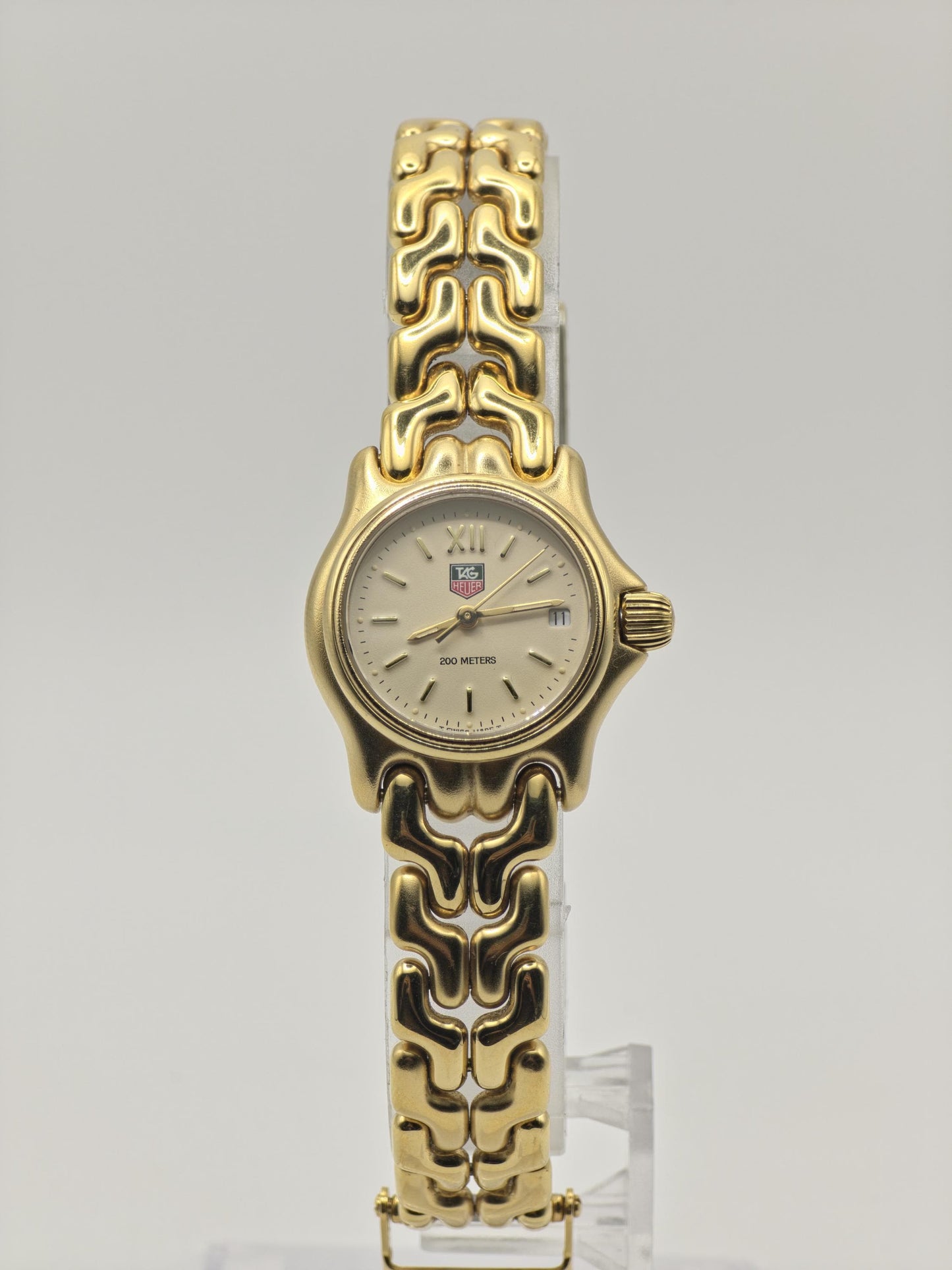 TAG Heuer S04.708M Professional 200M Gold Tone Women Vintage Quartz Watch | - 316