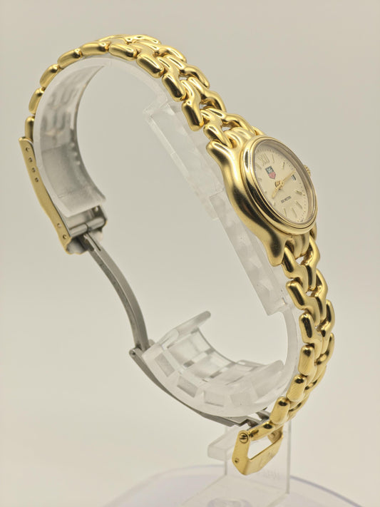TAG Heuer S04.708M Professional 200M Gold Tone Women Vintage Quartz Watch | - 316
