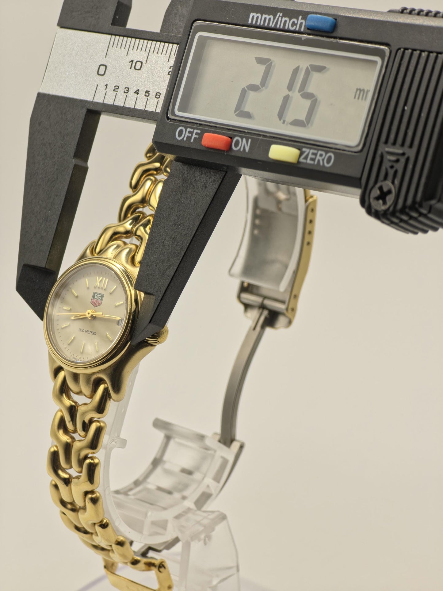 TAG Heuer S04.708M Professional 200M Gold Tone Women Vintage Quartz Watch | - 316