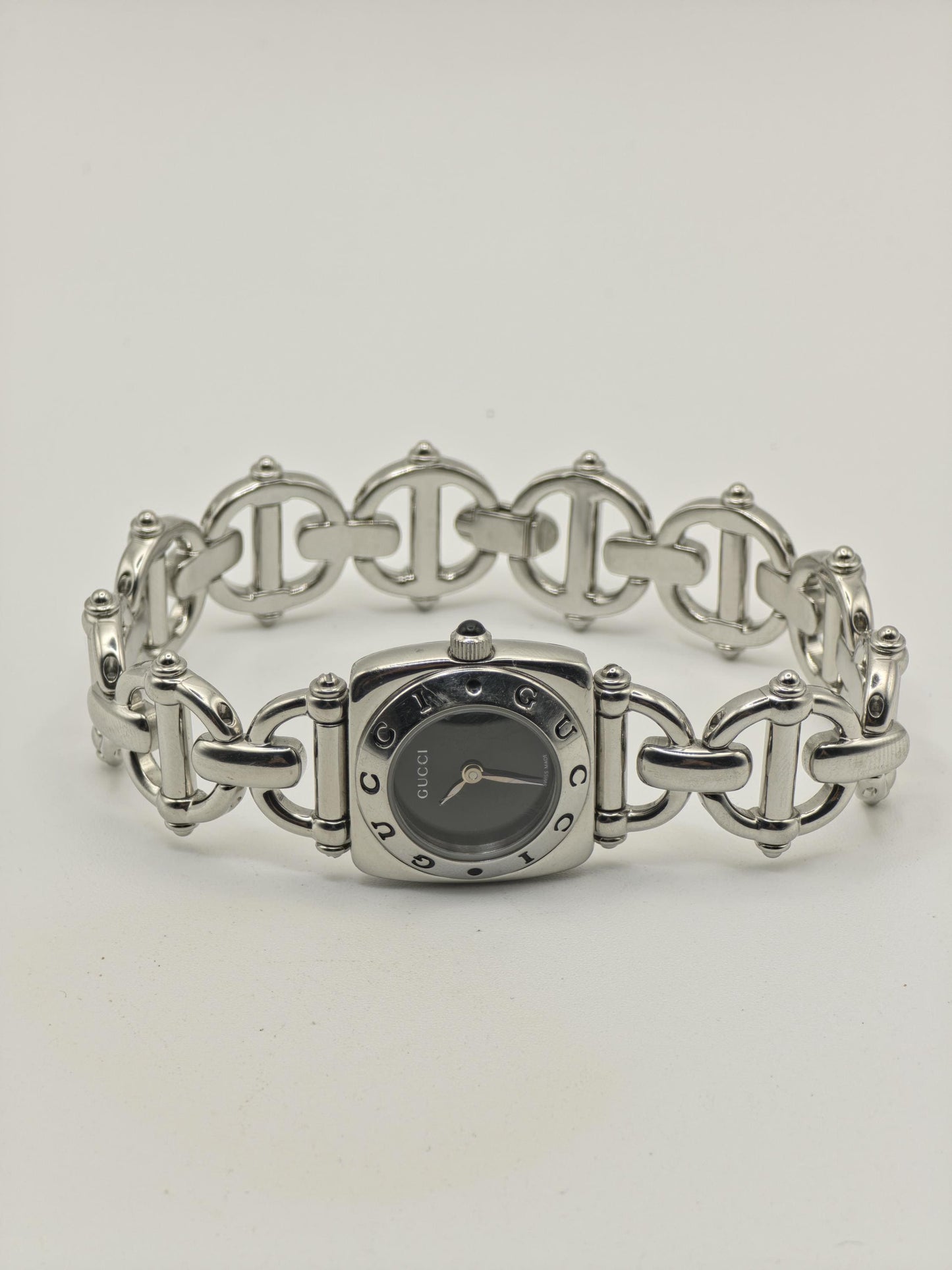 Gucci 6400L Stainless Steel Bracelet Women Vintage Quartz Watch | - 319