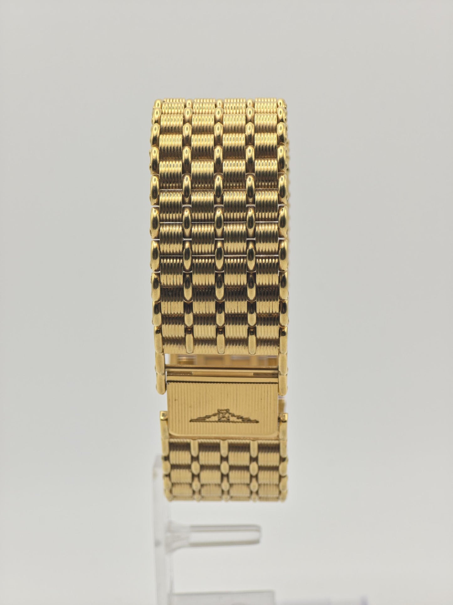Vintage Longines Quartz Gold Tone Tank Watch Men’s | Couple Set Model - 324