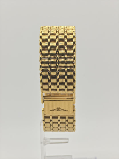 Vintage Longines Quartz Gold Tone Tank Watch Men’s | Couple Set Model - 324
