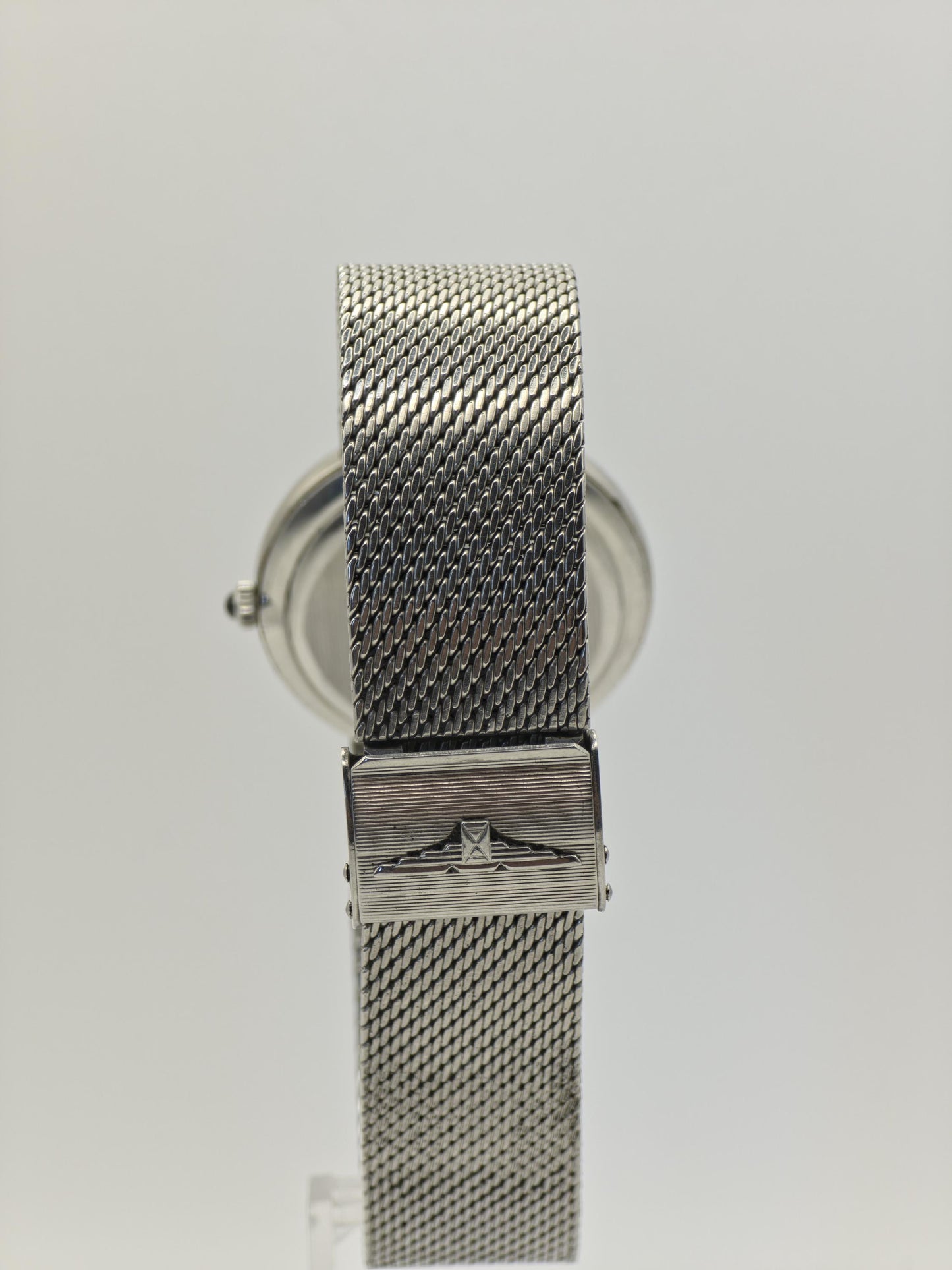 Vintage Longines Automatic Silver Dial Mesh Bracelet Men’s Watch Swiss Made - 327