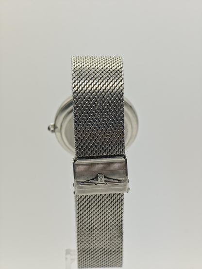 Vintage Longines Automatic Silver Dial Mesh Bracelet Men’s Watch Swiss Made - 327