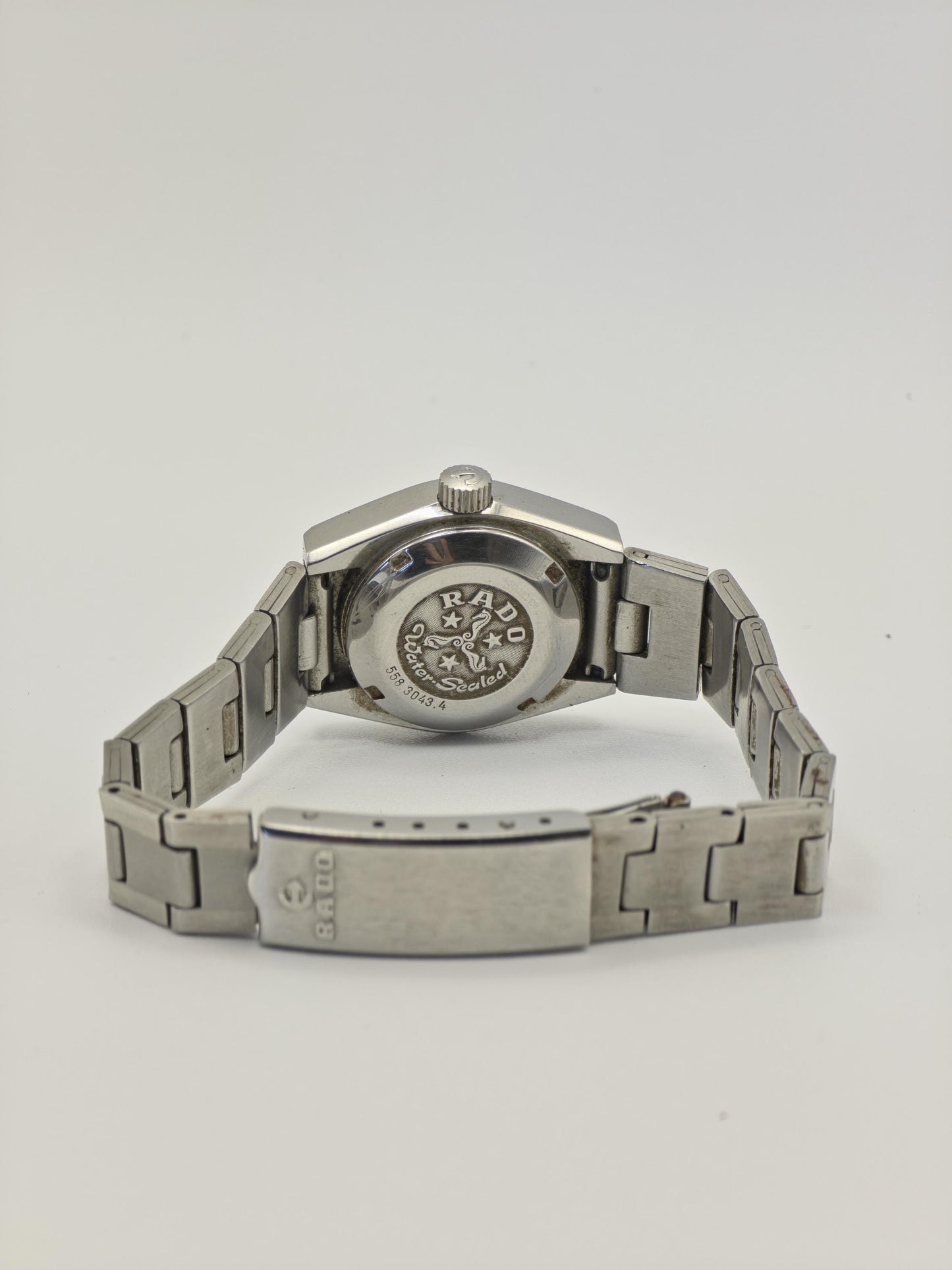Vintage Rado Golden Sabre Women’s Watch Stainless Steel Date Swiss Made - 328