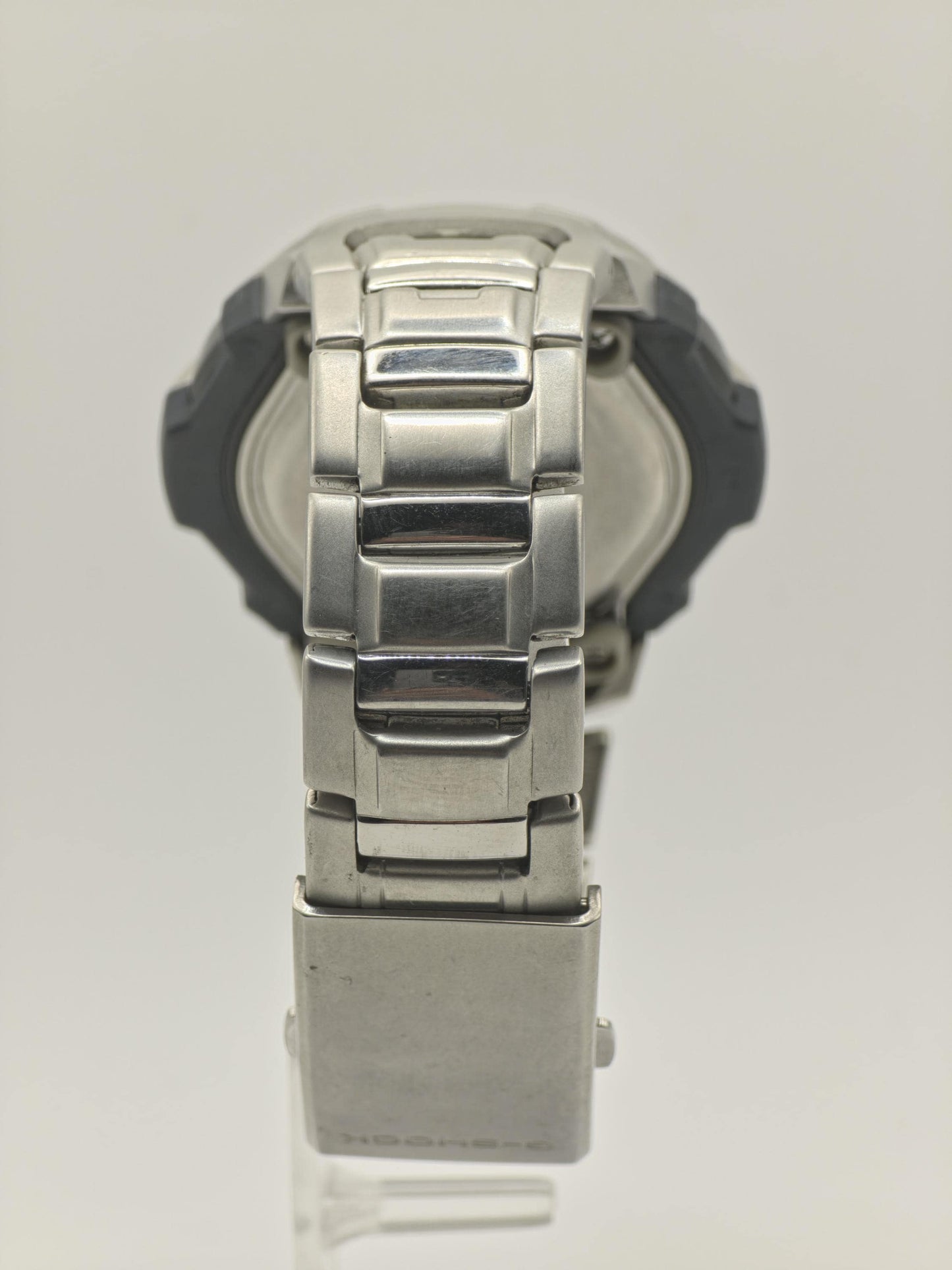 Vintage Casio G-Shock Men's Digital Watch Stainless Steel Bracelet WR20BAR Shock Resist - 338