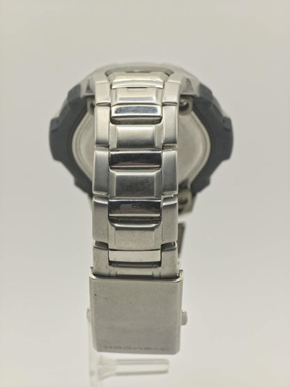 Vintage Casio G-Shock Men's Digital Watch Stainless Steel Bracelet WR20BAR Shock Resist - 338