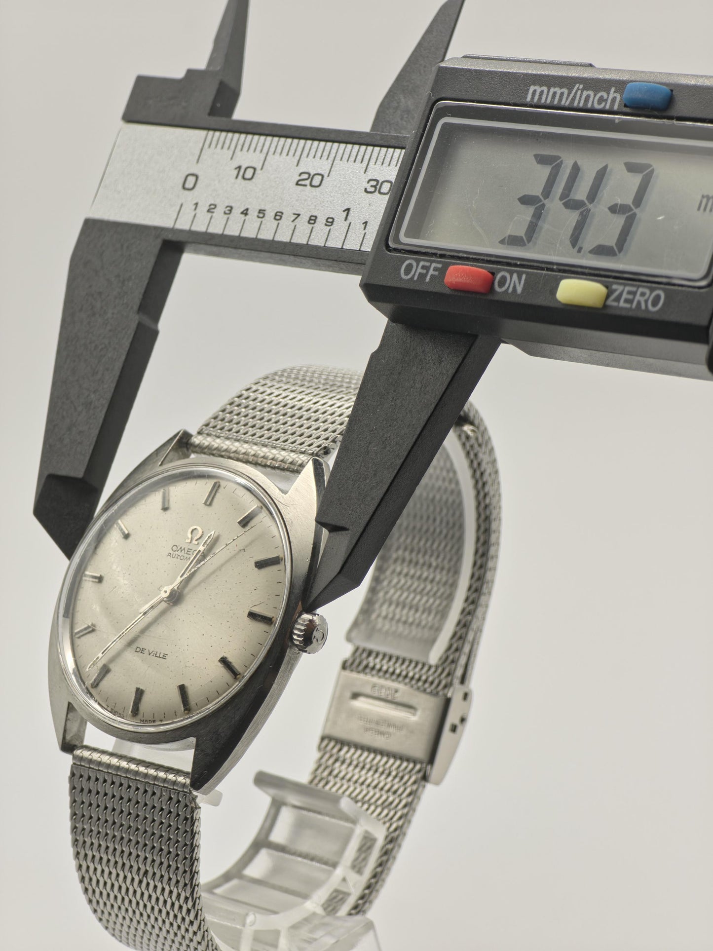 Vintage Omega De Ville Automatic Men's Watch Stainless Steel Swiss Automatic Classic Dress Watch - 348