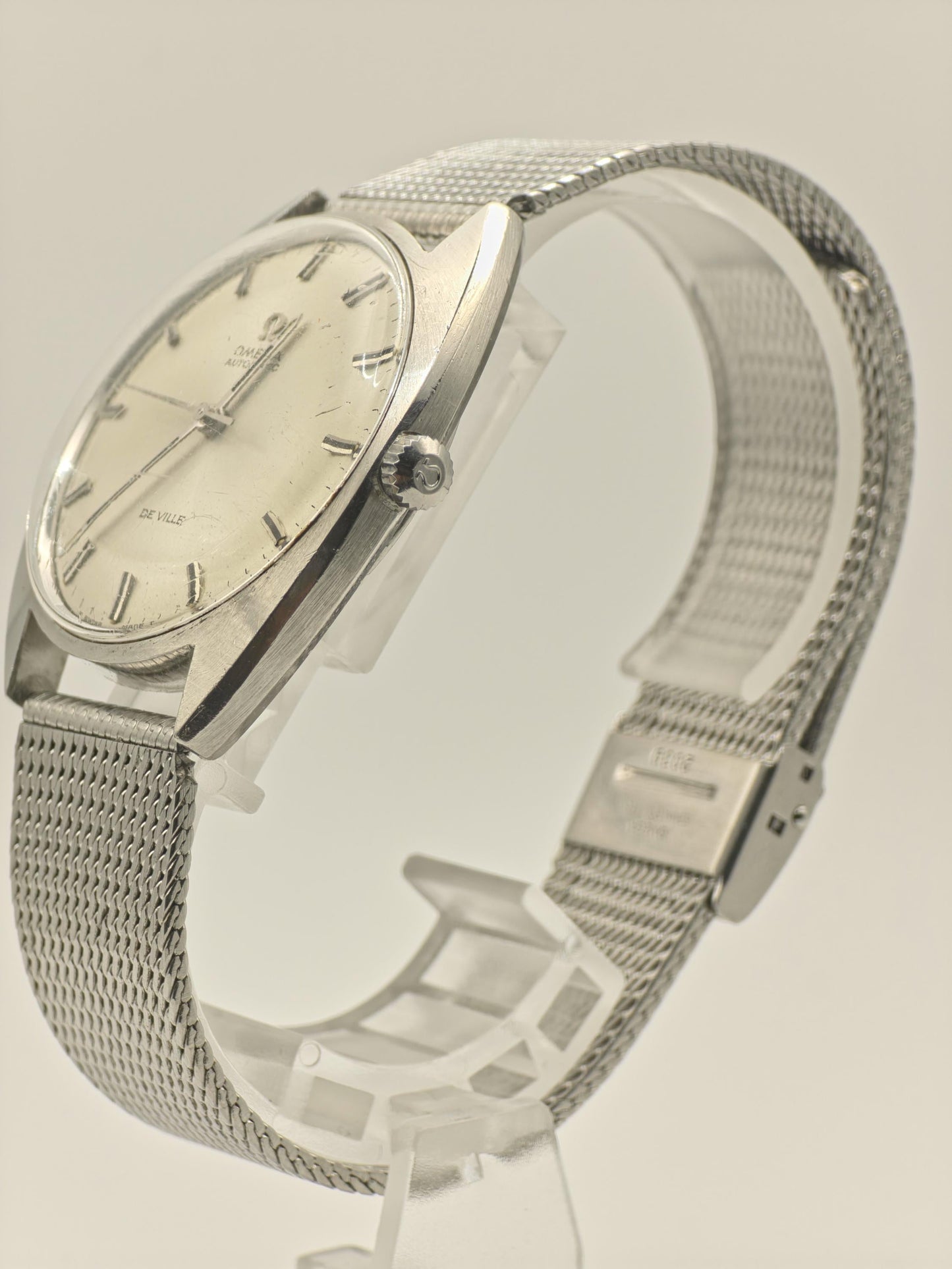 Vintage Omega De Ville Automatic Men's Watch Stainless Steel Swiss Automatic Classic Dress Watch - 348