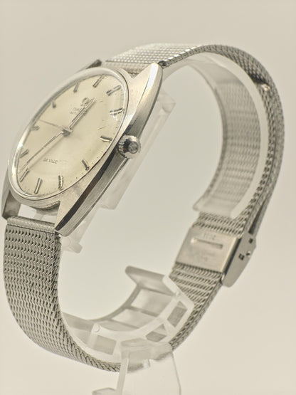 Vintage Omega De Ville Automatic Men's Watch Stainless Steel Swiss Automatic Classic Dress Watch - 348