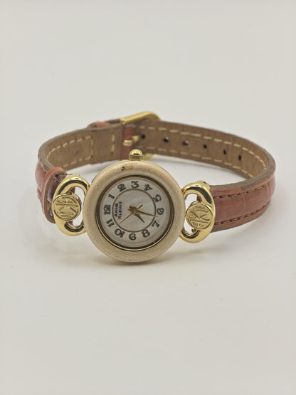 Vintage Anne Klein II Women's Watch Interchangeable Set Quartz Boxed 7 Bezels Extra Strap - 335