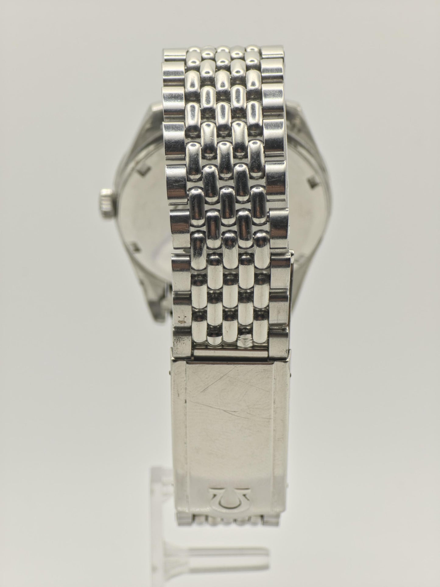 Vintage Omega Seamaster Automatic Men's Watch Silver Dial Date Stainless Steel - 361
