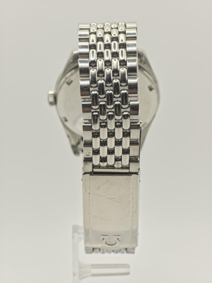 Vintage Omega Seamaster Automatic Men's Watch Silver Dial Date Stainless Steel - 361